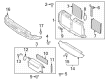 Diagram for 2023 Lincoln Navigator Air Deflector - NL7Z-19E525-A