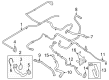 Diagram for Ford F-350 Super Duty Oil Cooler Hose - LC3Z-18N345-A