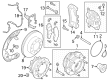 Diagram for 2024 Ford F-350 Super Duty Brake Backing Plate - PC3Z-2K004-B