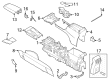 Diagram for 2022 Ford Bronco Sport Cup Holder - M1PZ-7813562-AA