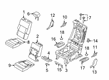 Diagram for 2023 Ford Police Interceptor Utility Seat Cushion - LB5Z-7863840-E