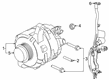 Diagram for 2022 Ford Ranger Alternator - KB3Z-10346-B