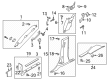 Diagram for 2024 Lincoln Navigator Door Handle - JL7Z-7831406-AAB