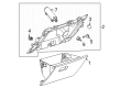 Diagram for Ford Mustang Mach-E Glove Box - LJ8Z-5806024-AA