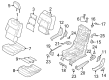 Diagram for 2023 Ford Explorer Seat Cover - LB5Z-7866600-HD