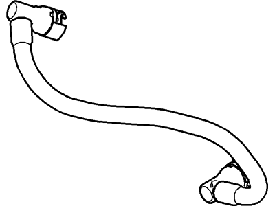 2006 Ford Freestyle Crankcase Breather Hose - 4F9Z-6A664-BA