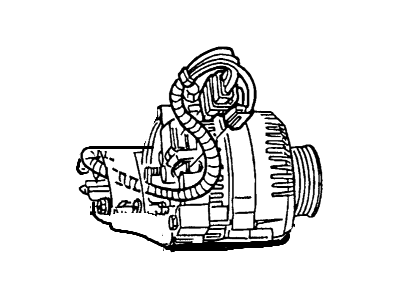 Mercury Mountaineer Alternator - F77Z-10346-ABRM