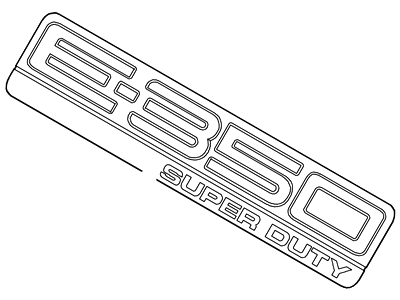 2014 Ford E-350/E-350 Super Duty Emblem - 9C2Z-1542528-DA