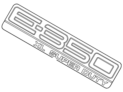 2013 Ford E-350/E-350 Super Duty Emblem - 9C2Z-1542528-GA