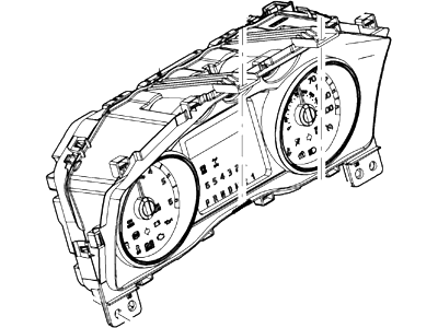 2014 Ford F-350 Super Duty Speedometer - EC3Z-10849-GA