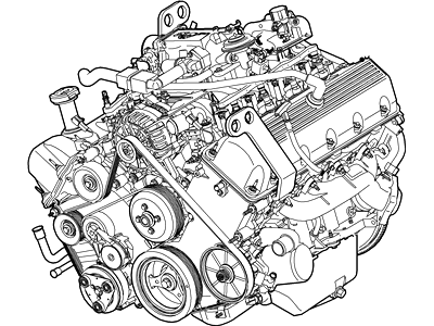 Ford 3R3Z-6007-DA Engine Assembly