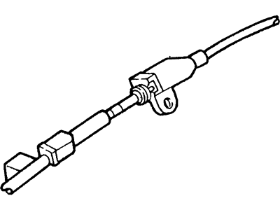 1998 Ford Mustang Speedometer Cable - F8ZZ-9A825-AA