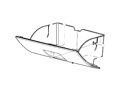 Ford 5R3Z-63060T10-AAB Box Assembly - Glove Compartment