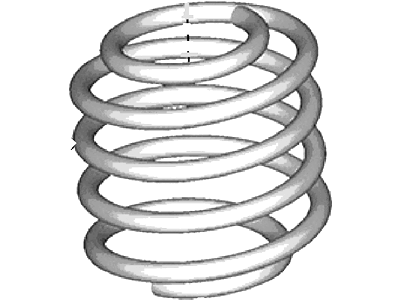 2015 Ford Fusion Coil Springs - DG9Z-5310-R