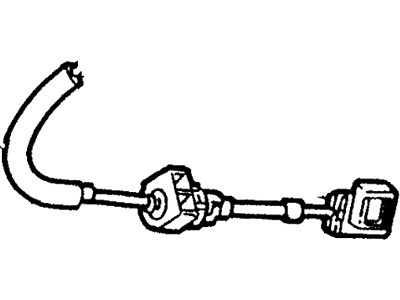 Ford F65Z-7E395-AA Selector Lever Control Cable Assembly