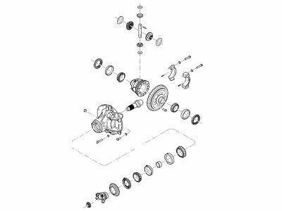 Ford F53 Stripped Chassis Differential - GU9Z-4200-C