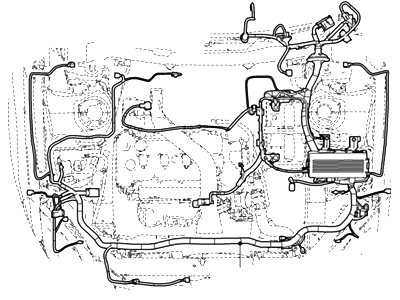 Ford 8E5Z-14290-BA Wiring Assembly