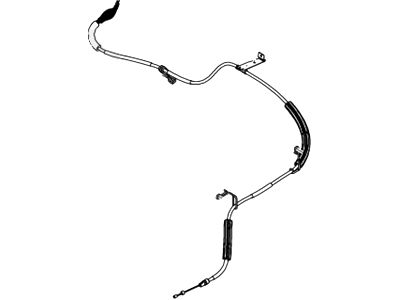 2011 Ford F-450 Super Duty Parking Brake Cable - BC3Z-2A635-D