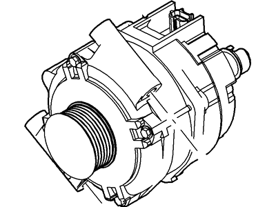 Lincoln MKZ Alternator - 9L8Z-10346-A