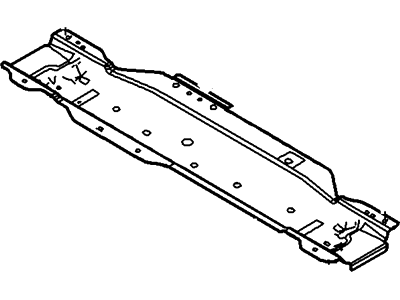 Lincoln Rear Crossmember - 9L1Z-40101C16-A