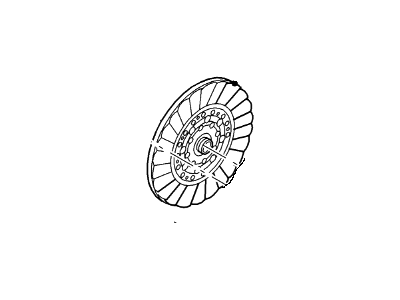 1995 Ford Mustang Clutch Disc - F5ZZ-7550-A