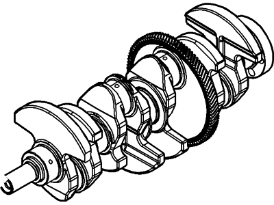 Lincoln MKX Crankshaft - FB5Z-6303-A