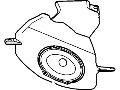 2002 Ford Thunderbird Car Speakers - 1W6Z-18C804-AB