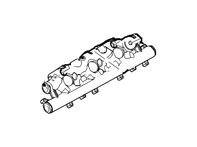 Ford 5C3Z-9T287-A Fuel Supply Manifold Assembly