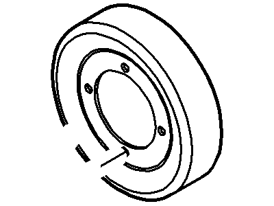 2004 Ford Freestar Water Pump Pulley - XF2Z-8509-AA