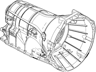 Ford BR3Z-7000-BRM Automatic Transmission Assembly
