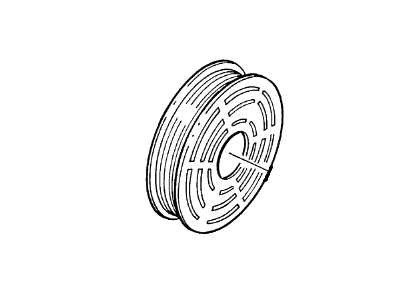 Ford F-250 A/C Idler Pulley - E9TZ-19D784-A