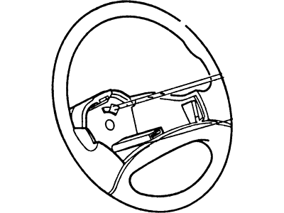 Ford F2UZ3600M Steering Wheel Assembly