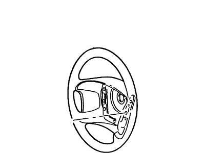 Mercury Mystique Steering Wheel - F7RZ3600FAA