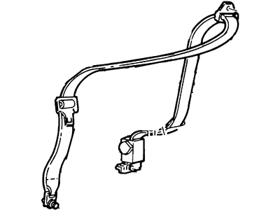 Ford F81Z-26611B69-AAA Seat Belt Assembly