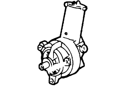 Ford Taurus Power Steering Pump - 1F1Z-3A674-BA