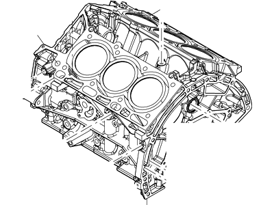 Ford AT4Z-6010-C Cylinder Block