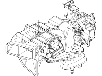 Ford 7L1Z-18D283-B Evaporator Assembly