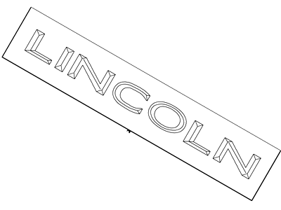 2003 Lincoln LS Emblem - 3W4Z-5442528-AA