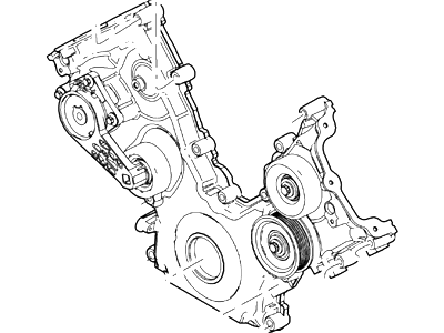 2007 Ford Mustang Timing Cover - 7R3Z-6019-BA