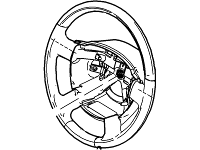 Ford 5L1Z-3600-DAB Steering Wheel Assembly