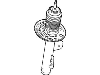 2009 Lincoln MKS Shock Absorber - 8A5Z-18124-F