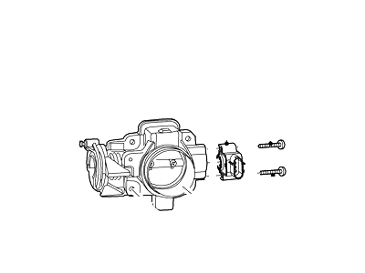 Ford 2L8Z-9E926-AB Body Assembly - Carburettor Throttle
