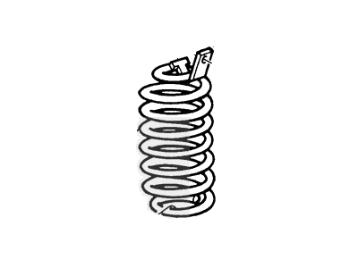 1995 Ford F-150 Coil Springs - F4TZ-5310-C