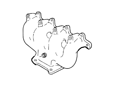 Ford Contour Exhaust Manifold - F7RZ-9430-AA