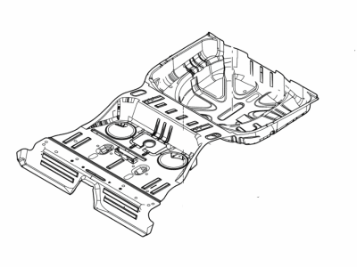 Lincoln MKT Floor Pan - 8A8Z-7411160-C