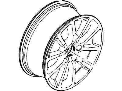 2011 Ford Fusion Spare Wheel - BN7Z-1007-A