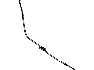 2009 Ford Taurus X Parking Brake Cable - 9G1Z-2853-A