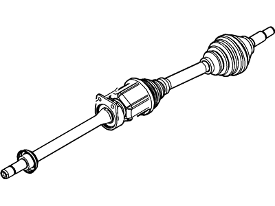 Ford CA8Z-3B436-J Front Axle Shaft