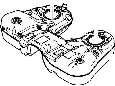 Ford 8A4Z-9002-C Fuel Tank Assembly