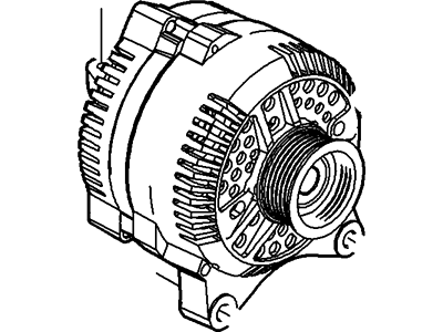 Ford 6C2Z-10346-BA Alternator Assembly